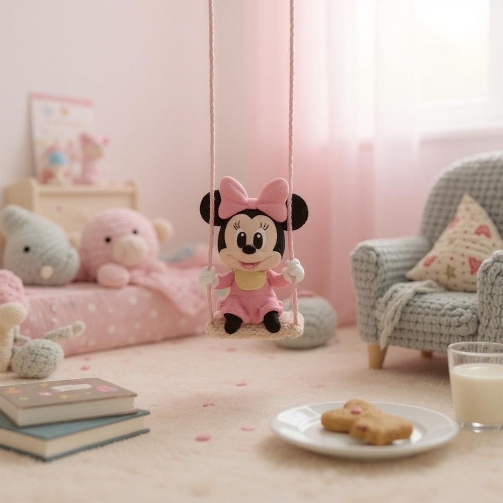 Pop Mart Disney Swing Series – Minnie Mouse (Factory‑Sealed Blind Box)